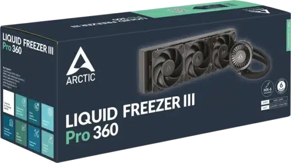 Arctic Liquid Freezer III Pro 360 Svart