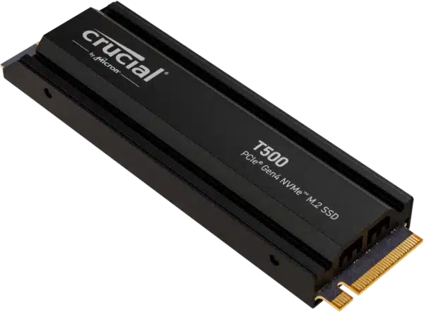Crucial T500 1TB med värmespridare