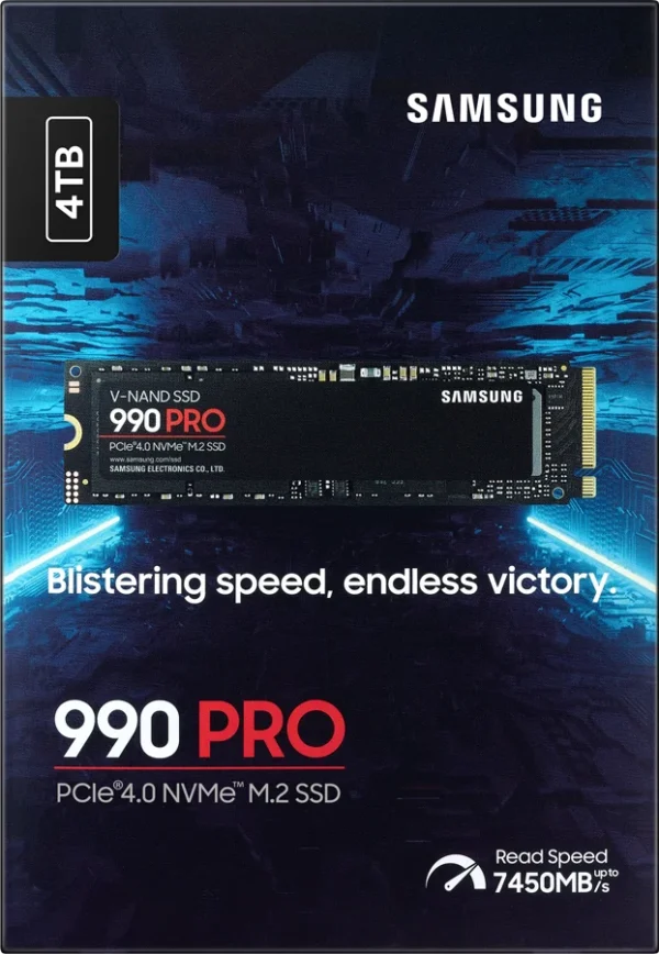Samsung 990 PRO M.2 NVMe SSD 4TB